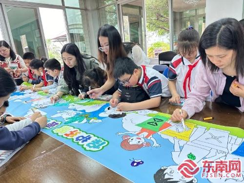 探秘污水涅槃路童心共绘碧水图(图1)