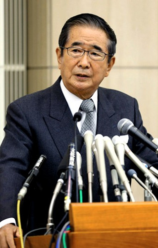 石原慎太郎重感冒住院或于3月中旬出院（图）